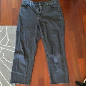 BDG black “mom” pants.